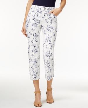 Style & Co. Printed Capri Pants, Only At Macy's