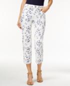 Style & Co. Printed Capri Pants, Only At Macy's