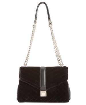 Nine West Arin Velvet Shoulder Bag