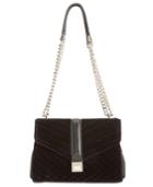 Nine West Arin Velvet Shoulder Bag