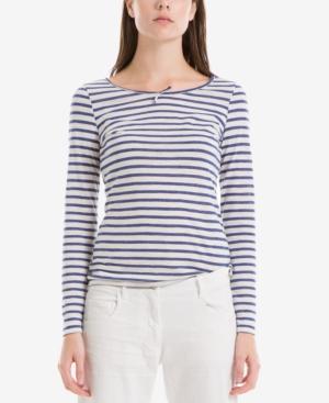 Max Studio London Striped Top