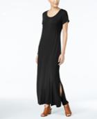 Style & Co Petite Scoop-neck Maxi Dress, Only At Macy's