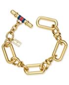 Tommy Hilfiger Gold-tone Infinity Link Bracelet