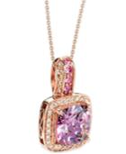 Le Vian Mulit-gemstone (1-5/8 Ct. T.w.) & Diamond (1/5 Ct. T.w.) Pendant Necklace In 14k Rose Gold
