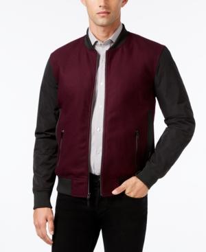 William Rast Men's Lorenzo Full-zip Bomber Jacket
