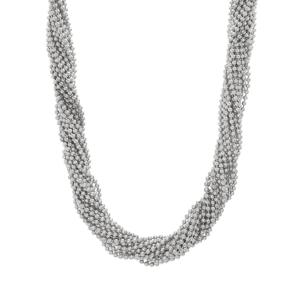 Steve Madden Beaded Interlock Necklace