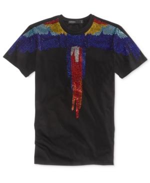 Hudson Nyc Men's Rhinestone Wing T-shirt