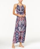 Inc International Concepts Petite Embellished Keyhole Maxi Dress, Only At Macy's