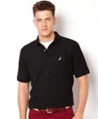 Nautica Big And Tall Men's Shirt, Solid Deck Performance Polo