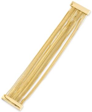 Kenneth Cole New York Gold-tone Multi-chain Wrap Bracelet