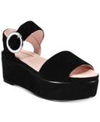 Avec Les Filles Audra Wedge Sandals Women's Shoes
