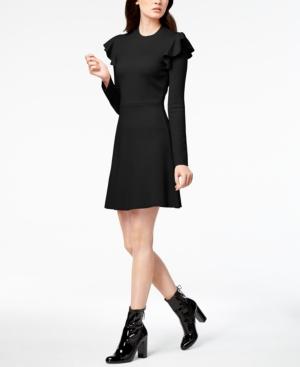 J.o.a. Ruffled Fit & Flare Dress