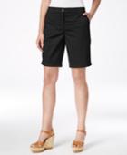 Karen Scott Relaxed-fit Bermuda Shorts, Only At Macy's