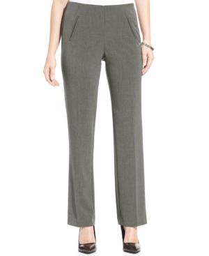 Style & Co. Petite Tummy-control Pull-on Pants, Only At Macy's