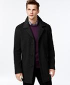 Calvin Klein Men's Single-breasted Cashmere & Wool Peacoat