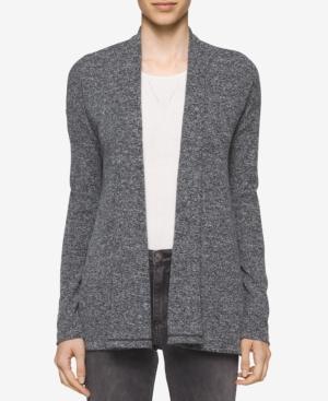 Calvin Klein Jeans Marled Open-front Cardigan