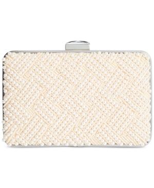 La Regale Imitation Pearl Minaudiere