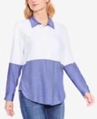 Vince Camuto Colorblocked Shirt