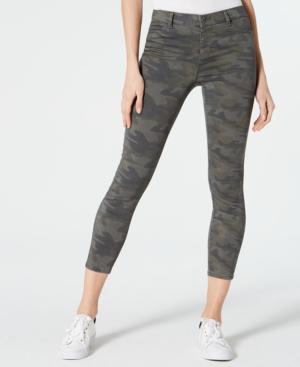 Vanilla Star Juniors' Printed Skinny Ankle Jeans