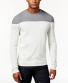 Calvin Klein Men's Crew-neck Colorblocked Shirt