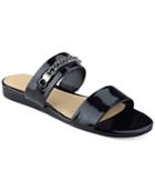 Marc Fisher Faee Two-piece Slide-on Sandals Women's Shoes