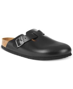Birkenstock Soft Footbed Boston Leather Shoes Men's Shoes