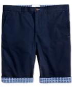 Construct Men's Contrast-trim Stretch Shorts, Only At Macy's