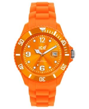 Ice-watch Watch, Women's Sili Forever Orange Silicone Strap 43mm 101968