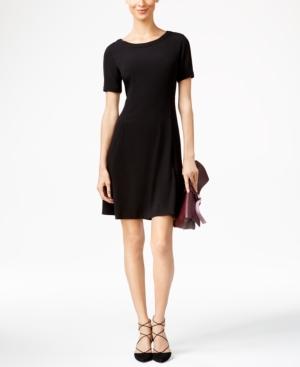 Weekend Max Mara Murano Pleated Fit & Flare Dress