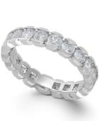 Diamond Sizable Box Eternity Band In 14k White Gold (2 Ct. T.w.)