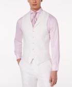 Sean John Men's Classic-fit White Suit Vest