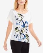 Vince Camuto Floral-print T-shirt