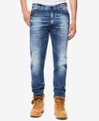 Sean John Men's Athlete Relaxed Tapered-fit Stretch Jeans