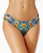 Bar Iii Monarchy Tribal-print Cheeky Bikini Bottoms, Only At Macy's Women's Swimsuit