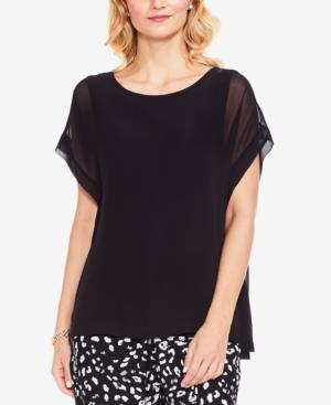 Vince Camuto Scoop-neck Extended-shoulder Top