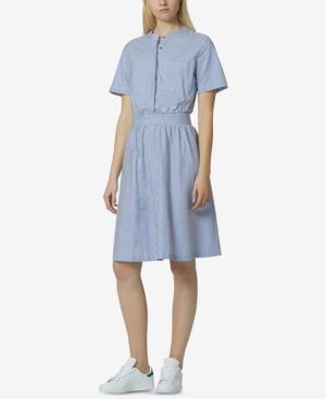 Avec Les Filles Cotton Shirtdress
