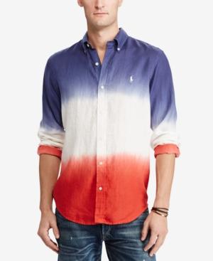 Polo Ralph Lauren Men's Standard Fit Linen Shirt