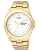 Citizen Men's Gold-tone Stainless Steel Bracelet Watch 41mm Bf0582-51a