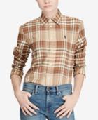Polo Ralph Lauren Relaxed-fit Plaid Twill Cotton Shirt