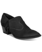 Circus By Sam Edelman Hermosa Fringe Block-heel Booties Women's Shoes