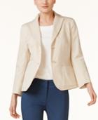 Weekend Max Mara Teresa Gabardine Two-button Blazer