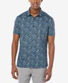 Perry Ellis Men's Stripe Cloud-print Short-sleeve Shirt, A Macy's Exclusive Style