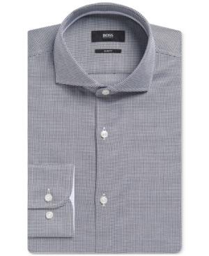 Boss Men's Patterned Dress Shirt