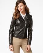 Marc New York Leather Moto Jacket