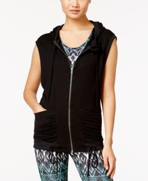 Karen Kane Hooded Active Vest