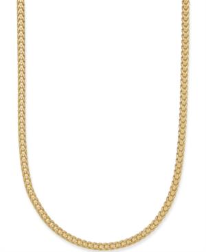 30 Franco Chain Necklace In 14k Gold