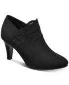 Karen Scott Marana Perforated Booties, Created For Macy's Women's Shoes