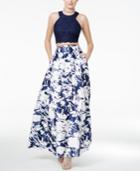 Blondie Nites Juniors' 2-pc. Lace Gown