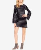 Two By Vince Camuto Bell-sleeve Cotton Shift Dress