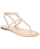 Inc International Concepts Madigane Embellished Flat Sandals, Only At Macy's Women's Shoes